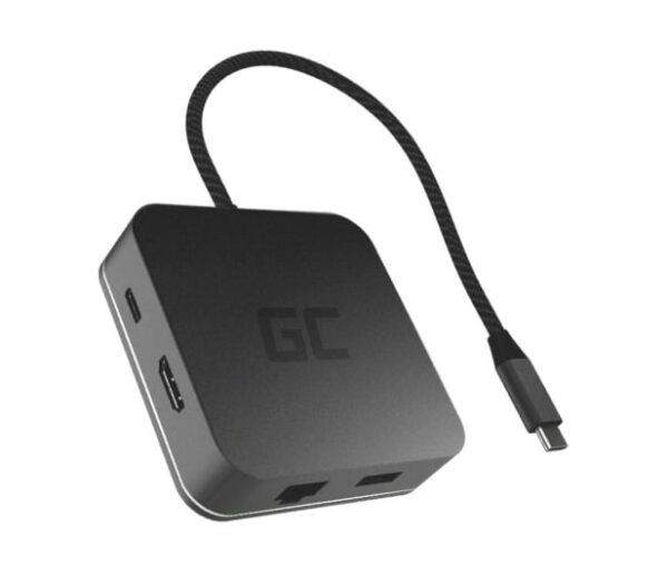 Green Cell USB-C - USB-C, 3xUSB, HDMI, RJ-45 -3 Green Cell USB-C - USB-C, 3xUSB, HDMI, RJ-45 -3